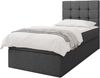 Boxspringbett Gazel Single (Farbe: Muna 10, Größe: 90 x 200) Bild 2
