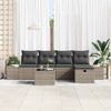 vidaXL Sofa Set mit Kissen 5 pcs Poly-Rattan 3360700 Bild 3