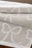 Next Handtuch Handtuch aus 100 % Baumwolle, Schleife, (1-St) Bild 4