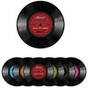 Rockbites - 6er Untersetzer Set für Gläser Bierdeckel Motiv wählbar Record - LP - Langspielplatte - 101193 Bild 2