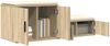 vidaXL Aufbewahrungsschrank 2 pcs Sonoma-Eiche 108 x 41 x 40 cm 866669 Bild 3