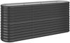 vidaXL Hochbeet Verzinkter Stahl 152x40x68 cm Anthrazit 318896 Bild 2