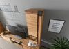 Vitrine Wildeiche / Zerreiche 47x35x142 natur geölt NEW AMSTERDAM #12 Bild 3