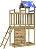 vidaXL Spielturm Braun Massives imprägniertes Holz 3417183 Bild 2