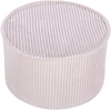Pouf ZIKRIA Samtstoff Hellbeige Bild 4