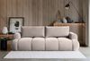 Selsey 'Ombo Doce' 3 Sitzer Schlafsofa mit Stauraum, hydrophobem Samtbezug, Greige Bild 2