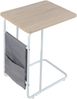 Laptoptisch Dyrøy 56x48x37cm Weiß/Eiche [en. casa] Bild 4