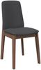 vidaXL Esszimmerstühle mit Kissen 2 Stk. Braun Massivholz Gummibaum 4102444 Bild 4