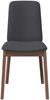 vidaXL Esszimmerstühle mit Kissen 2 Stk. Braun Massivholz Gummibaum 4102444 Bild 5