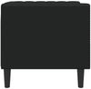 vidaXL Chesterfield-Sessel Schwarz Kunstleder 372652 Bild 5