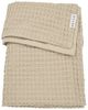 Meyco Waffel Babydecke - 75 x 100 cm - Sand Braun Bild 3