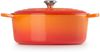 Le Creuset Bräter 'Signature' , Gusseisen , Oval, für alle Herdarten und Induktion geeignet, Ofenrot, 33,0 cm Bild 3