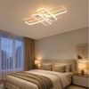 OYLCDI Deckenleuchten LED Deckenlampe Ø40cm,Dimmbar mit Fernbedienung für Wohnzimmer, 48W 3000-6500k, LED fest integriert, Modern Runde Wohnzimmer Schlafzimmer Arbeitszimmer Esszimmer Dekoration Lampen, Wohnzimmer-Leuchte Bild 5
