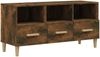 vidaXL TV-Schrank Räuchereiche 102x36x50 cm Holzwerkstoff 817495 Bild 2