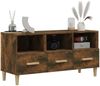 vidaXL TV-Schrank Räuchereiche 102x36x50 cm Holzwerkstoff 817495 Bild 4
