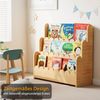 SpaceAid Bücherregal 3-stöckiges Kinderregal, Montessori-Bücherregal für Kleinkinder, 27T x 75B x 70H cm Bild 3