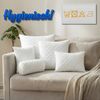 Amazinggirl Kopfkissen 80x80 cm - Kissen Allergiker Schlafkissen Polster Pillow Made in EU und Pillows for Sleeping 80x80 Bett Kissens für Schlafen Oeko-Tex Weiß Bild 4
