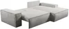 Vente-unique - AMELIA Sofa Stoff Grau - B 167 cm x H 85 cm x L 267 cm Bild 4