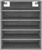vidaXL Schuhschrank Grau Sonoma 60x35x70 cm Holzwerkstoff 816015 Bild 5