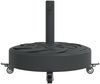 vidaXL Sonnenschirmständer mit Rollen für Ø38/48 mm Mast 27 kg Rund 4007979 Bild 4