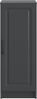 vidaXL Sideboard Schwarz 33 x 34,5 x 87 cm Holzwerkstoff 895746 Bild 4