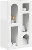 vidaXL Sideboard ELST Hochglanz Weiß 59 x 35 x 100,5 cm Holzwerkstoff 891338 Bild 3