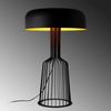 Tischlampe, 'Fellini ', 57 x 36 x 36, Schwarz, Gold Bild 4