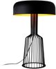 Tischlampe, 'Fellini ', 57 x 36 x 36, Schwarz, Gold Bild 2
