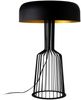 Tischlampe, 'Fellini ', 57 x 36 x 36, Schwarz, Gold Bild 3