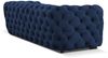 Sofa Designersofa NATALIE 3-Sitzer in Stoff Riviera Blau Bild 4