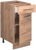 Küchenunterschrank Fame-Line Goldkraft Eiche 40 cm , AP Anthrazit Vicco Bild 5