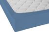 biberna Jersey-Elastic-Spannbetttuch 0077866, azurblau, 1x 180x200 cm - 200x220 cm Bild 2
