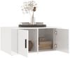 vidaXL Couchtisch Hochglanz-Weiß 80x50x36 cm Holzwerkstoff 816514 Bild 4