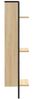 vidaXL Wandregal 3 Fächer Sonoma-Eiche 30x25x100 cm Holzwerkstoff 836304 Bild 5