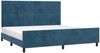 vidaXL Bettgestell ohne Matratze Dunkelblau 200x200 cm Samt 3125901 Bild 3