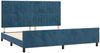 vidaXL Bettgestell ohne Matratze Dunkelblau 200x200 cm Samt 3125901 Bild 4