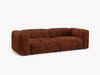 Micadoni Sofa Martina 3-Sitzer Kord Ziegel Bild 2