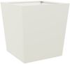 vidaXL Pflanzkübel Weiß 50x50x50 cm Stahl 851068 Bild 2