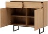Home affaire Sideboard Lund, moderner Schrank, Kommode mit Kufengestell, ausreichend Stauraum, vielseitig einsetzbar, 115 cm breit Bild 4
