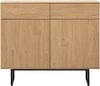 Home affaire Sideboard Lund, moderner Schrank, Kommode mit Kufengestell, ausreichend Stauraum, vielseitig einsetzbar, 115 cm breit Bild 2