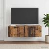vidaXL Wandmontierter TV-Schrank Altholz 98 x 41 x 30 cm Holzwerkstoff 899383 Bild 4