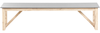 Gartenbank NOTTERI 180 cm Beton Grau Bild 4