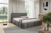 Polsterbett Schlafzimmerbett SPRINGS 200x200cm in Stoff Lambi Grau Bild 2