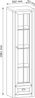 AX LIVING Vitrine Glas Palmano W1S – 50 cm breit, Andersen Kiefer Bild 2