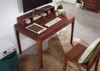 Schreibtisch Sheesham 112x71x85 walnuss geölt BROOKLYN #05 Bild 2