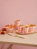 rice Becher Rice Melamin Becher Medium Pink mit Streifen Muster, 1-tlg, Melamin Bild 3