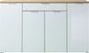Sideboard 'GW-TELDE', Hochglanz Weiß/ Navarra Eiche, ca. 180 x 105 x 40 cm Bild 2