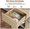 SONNI Schuhschrank Schuhschränke mit sitzbank und schubfach,94.5x30x57cm,Schuhkipper,holz schuhregale Bild 3