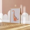 Dinosaurier Poster · Dino Freunde: Entdecke die Welt der prähistorischen Riesen ·Deko Print ohne Rahmen - 50 x 70 cm / C Bild 4