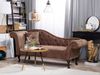 Chaiselongue Kunstleder hellbraun linksseitig LATTES Bild 3